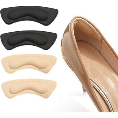 New Soft Foam Insoles High Heel Shoes Pad Heel Feet Stick Foot Pad Cushion Insoles Relieve Pain 1/3Pairs