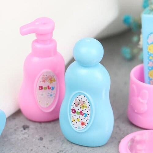 1/6 1/12 dollhouse miniature mini cup toothpaste toothbrush for doll house