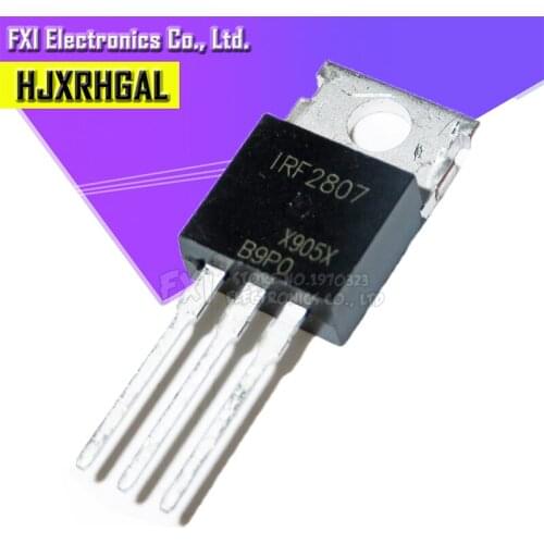 10PCS IRF2807PBF IRF2807 TO-220 TO220 MOS FET tran new original