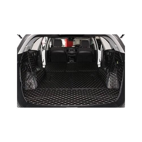 Car Travel Brand Good trunk mats for KIA Sorento 7 seats new waterproof boot carpets cargo liner mats accessories use 4 seasons
