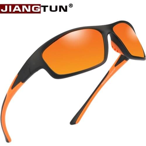JIANGTUN Brand Design Polarized Sunglasses Men Cool Vintage Male Sun Glasses Shades Eyewear