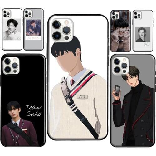 Cha Eunwoo True Beauty Lee Suho Phone Case For iPhone 11 12 Pro Max 12 Mini X XR XS MAX 7 8 Plus 5S SE 2020 Soft Cover