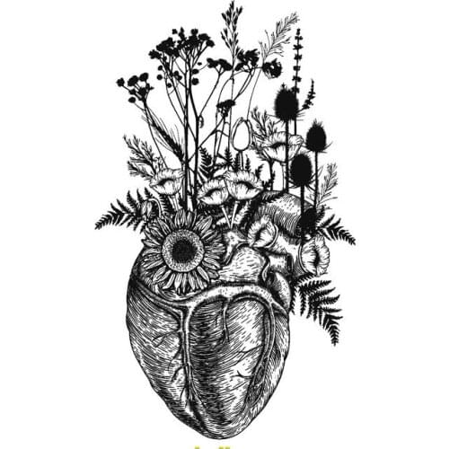 Flowers Clear Silicone Stamp/Seal for DIY scrapbooking/photo album Decorative clear stamp sheets ST0536