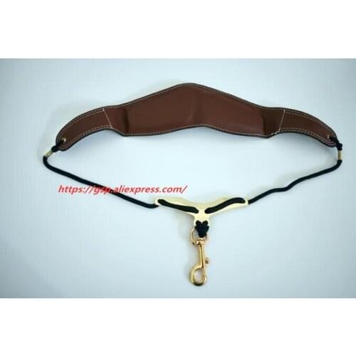 Saxophone neck strap, leather neck strap, saxophone accessories