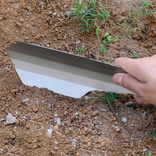 Outdoor Titanium Shovel Lightweight Portable Gardening Tool Pure TItanium Shovel Portable Trowel For Hiking Camping Survival
