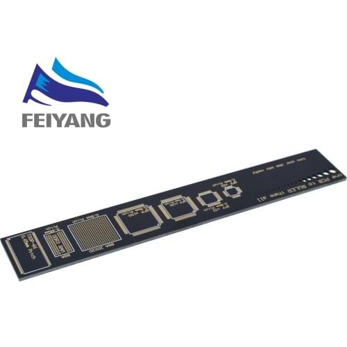 PCB Ruler For Electronic Engineers For Geeks Makers Fans PCB Reference Ruler PCB Packaging Units v2 - 6