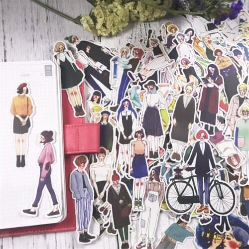 171pcs/lot Stickers Lovely Girls kawaii scrapbooking sticker for Laptop notebook kids toys pegatinas girls DIY diary decoration
