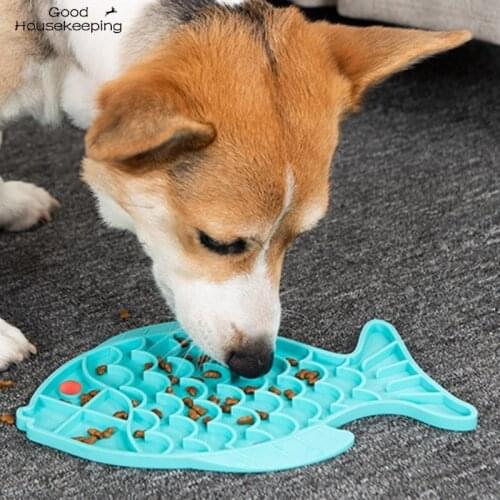 Silicone Folding Pet Dog Feeding Food Bowl Dog Feeding Lick Pad Dog Slow Feeder Treat Dispensing Mat Dogs Cats Slow Food Bowls 3