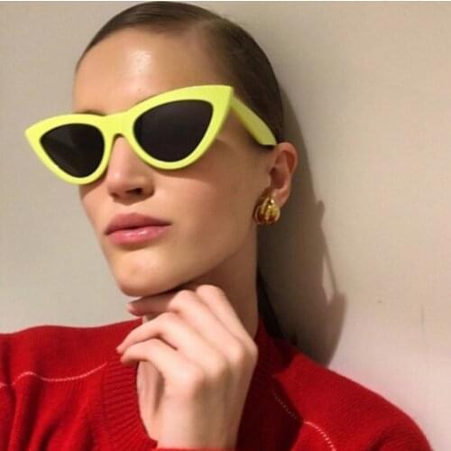 2018 New Fashion Cateye Sunglasses For Women Designer Cat Eye Sun Glasses Summer Female Sunglass UV400