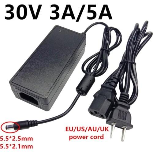30V3A 30V5A universal 30 Volt ac dc Power Adapter Adaptor 30V 3A 5A AC 110V 220V to 30 Volts 30 V Power Supply ac/dc adaptador