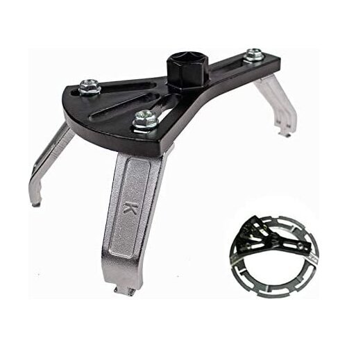 Universal Fuel Pump Removal Tool, 5.31" to 7.17" Adjustable Fuel Pump Lock Ring Tool/Spanner, Fuel Tank Lock Tool Repair Kit