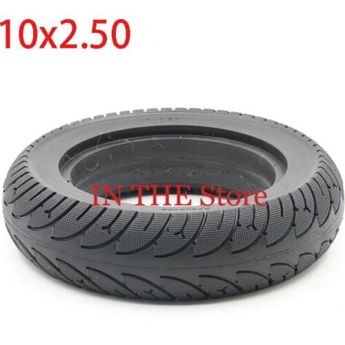High quality 10x2.50 solid tire, non pneumatic electric scooter tire, suitable for 8 / 10 inch Electric Scooter accessories