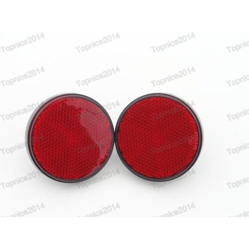 1Pair OEM Rear Red Rear Bumper Reflector Lamps For Mitsubishi ASX 2016