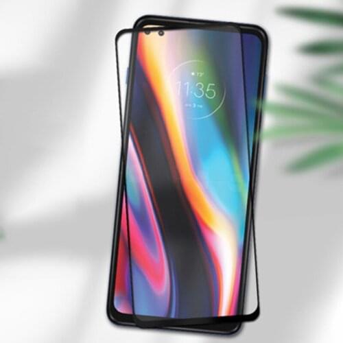 5PCS 9D Tempered Glass For Moto G 5G plus Screen Protector Full Cover Film For Motorola One Version Plus Screen Front Film