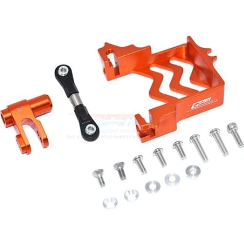 Aluminum Servo Mount with 25T Servo Horn For 1/5 TRAXXASPARTS MAXX 8S /6SRC Car Parts
