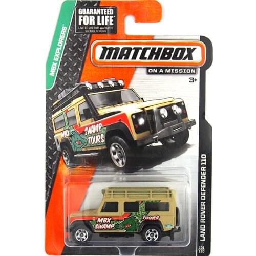 Matchbox Car 1:64 Sports Car ROVER DEFENDER 110 Metal Material Body Race Car Collection Alloy Car Gift
