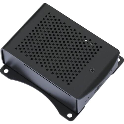 Raspberry Pi 3 Model B Plus Aluminum Case RPI 3 Model B+ Black Case Metal Enclosure Compatible with Raspberry Pi 3 Model B