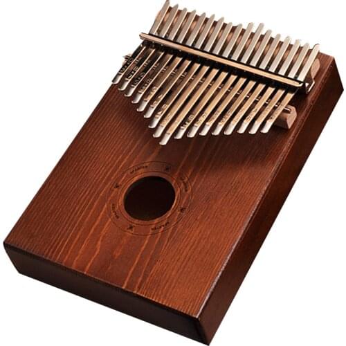 17 Key Kalimba Thumb Piano Finger Sanza Mbira High-Quality Pine Wood Body Keyboard Musical Instrument for Kids Beginner Gift