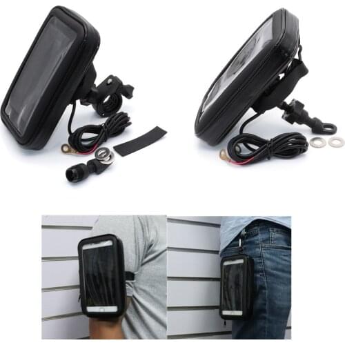 Unbreakable Bike Phone Mount Holder Motorcycle Phone Mount Cell Phone Holder for Bike Universal Bike Phone Holder For Golf ATV