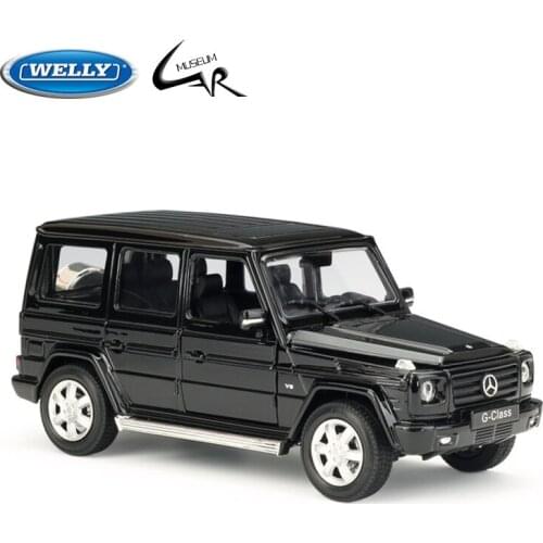 WELLY 1:24 Model Car Simulation Alloy Metal Toy Car Childrens Toy Gift Collection Model Toy Gifts Mercedes-Benz G-Class