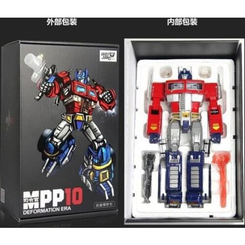33cm Deformation Majestic MPP10 Optimus Prime alloy enlarged version PVC boy model toy
