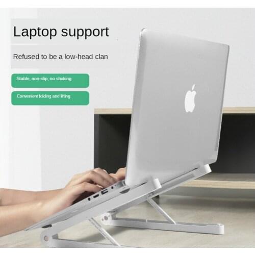 Hot Sael Laptop Stand Adjustable Foldable Non-slip Desktop Notebook Holder Laptop Stand For Macbook Pro Air IPad Pro DELL HP