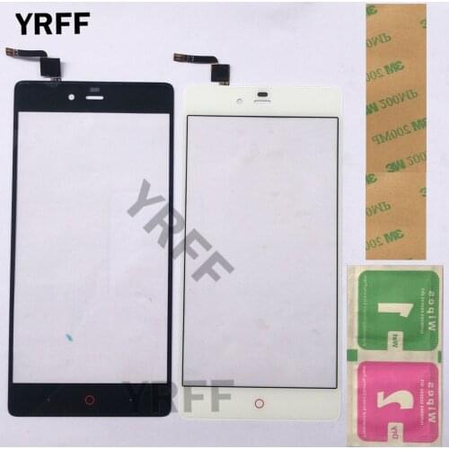 Mobile Touch Screen Touchscreen Sensor For ZTE Nubia Z9 Max NX510J NX512J NX518J Touch Screen Digitizer Front Outer Glass Panel