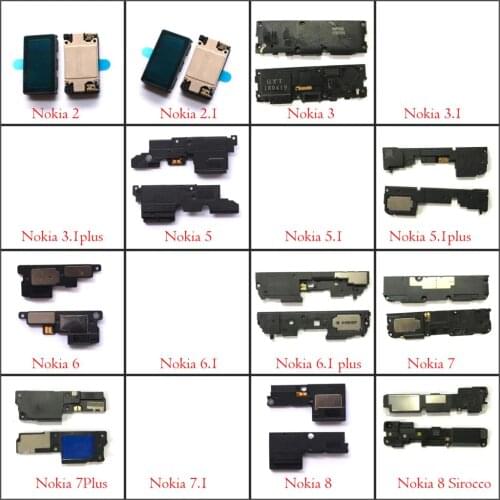 Buzzer Ringer Loud Speaker Loudspeaker for Nokia 2 2.1 3 3.1 plus 5 5.1 plus 6 6.1 plus 7 plus 7P 8 Sirocco X5 X6 X7