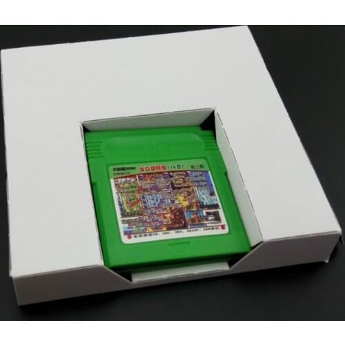 10 pcs a lot Carton Replacement Cardboard Inner Inlay Insert Tray For GBA or for GBC Game Cartridge US version