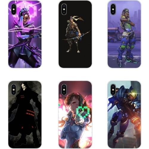 Accessories Phone Cases Covers Fashion Game Overwatchs For Huawei Mate Honor 5X 6X 7 7A 7C 8 9 10 8C 8X 20 30 Lite Pro