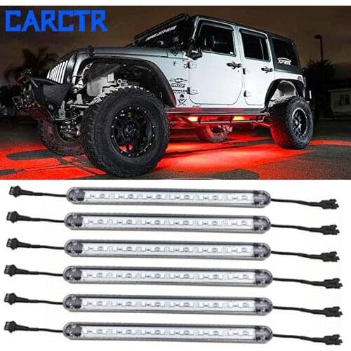 Remote Control Car Chassis Flexible Strip Lights LED Auto RGB Underglow Decorative Atmosphere Lamp Cars Underbody Light Strip