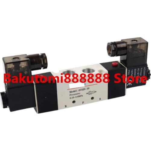 Solenoid valve double coil 4V320-10
