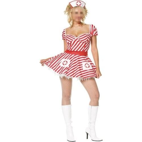 Hot Sexy Nurse Uniform Costume Ravishing Costume Sexy Nurse Dress