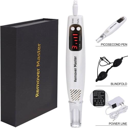 Mini Picosecond Laser Freckle Remover Machine Mole Removal Tattoo Spot Scar Remover Pico Second Laser Pen Machine Beauty Tools