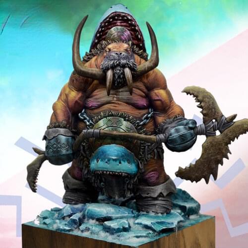 1/24 resin model full body model ultimate polar sea lion resin model handmade free shipping R439