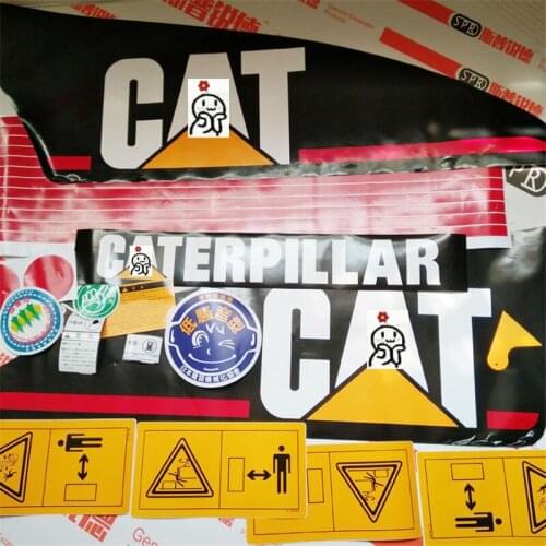 For Caterpillar Excavator Sticker CAT200B 312 320GC 323 325 336 349B C D Full Body Sticker