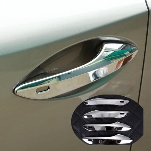 Car Exterior Door Handle Trim Stickers For Lexus RX200t RX350 RX450h RX200 NX200t NX300 NX300h 2016 2017 Car Styling Accessories