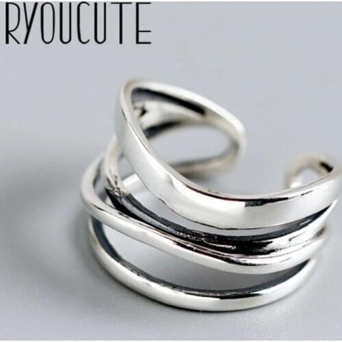 Charming Boho Vintage Big Chains Rings For Women Men Bohemian Bride Wedding Ring Fashion Jewelry Party Gifts