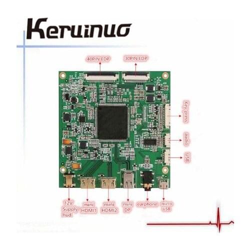 120HZ FHD mini HDMI driver controller board for DIY portable monitor fit SCREEN N156HCE-GA2 N156HHE-GA1 B156HAN04.2 B156HTN05.1