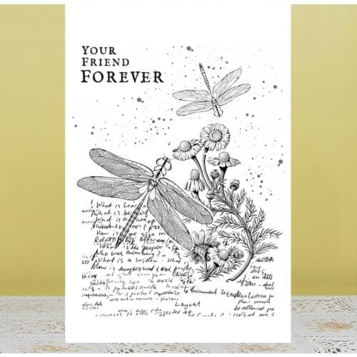 Transparent stamps Friends New 2020 Rubber Silicone Seal for DIY Scrapbooking Card Making Album Decor Crafts