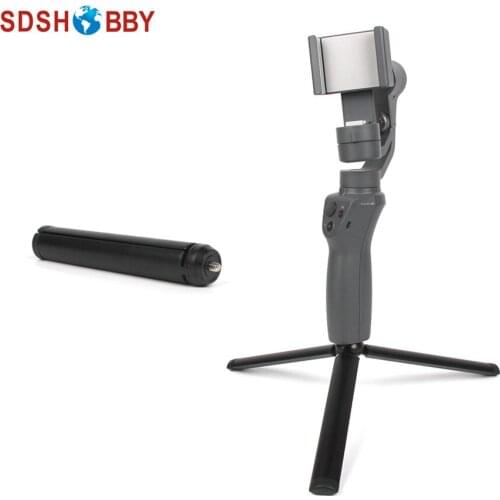 Handheld Gimbal Mini Aluminum Alloy Tripod Stand Stabilizer for OM 5/POCKET 2/FIMI PALM 2/OM4 SE/360 ONE X2/Mobile 2/3/Smooth 4