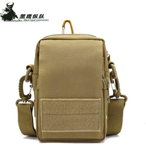 Outdoor camouflage small waist bag mobile phone bag multi function outdoor small bag single shoulder bag sundry waist bag