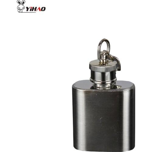 YIHAO 1 Ounce R High Quality Hot Sale Portable Small Hip Flask High-grade Stainless Steel Hip Flask