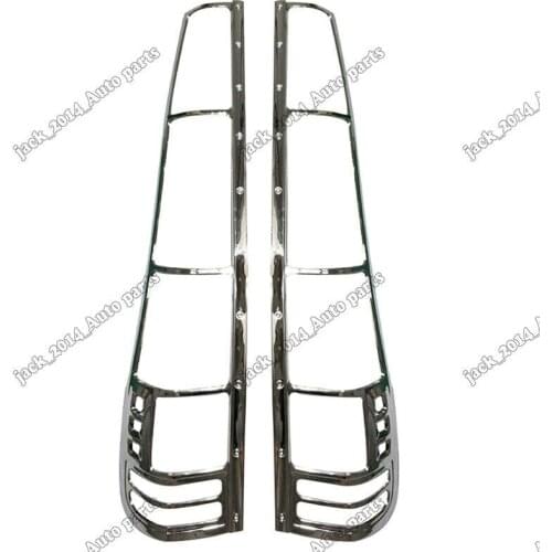 ABS Chrome Rear Taillight Covers Trims For 1997 1998 1999 2000 2001 Honda CR-V SUV
