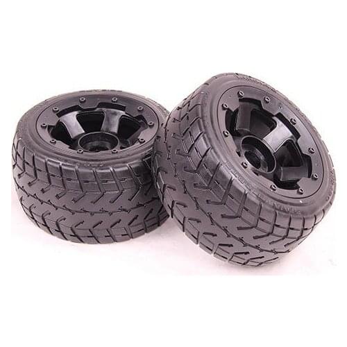1/5 scale rc car part rear on road tire set with new hub for HPI Rovan KM Baja 5B