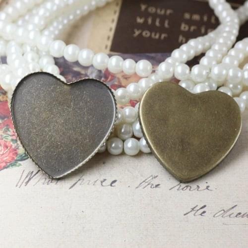 Free shipping!!! Lead Free 300pcs/lot Inside size 25mm bronze color square Cameo Base Settings,pendant base