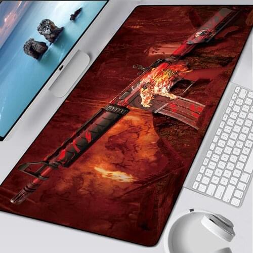 Large 90x40cm CSGO Gaming Mouse Pad AWP Pad To Mouse Computer Rubber XL Mousepad CS:GO Gamer Desk Keyboard Mouse Mats For Cs Go