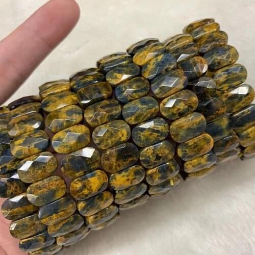 Pietersite gemstone beads bracelet natural gemstone bangle DIY jewelry for woman for man wholesale