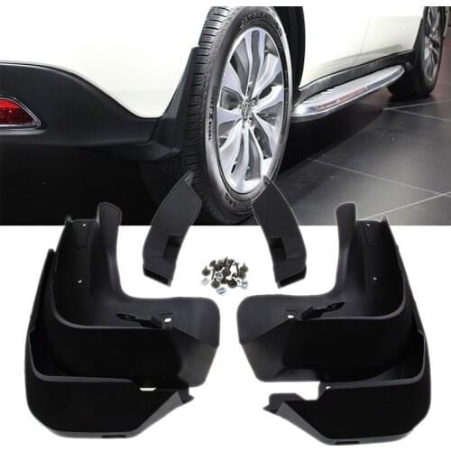 Mud Flaps Fit for Acura MDX 2014 2015 Car Splash Guard Mud Flaps Front Rear Mudguards 4 pcs / Set