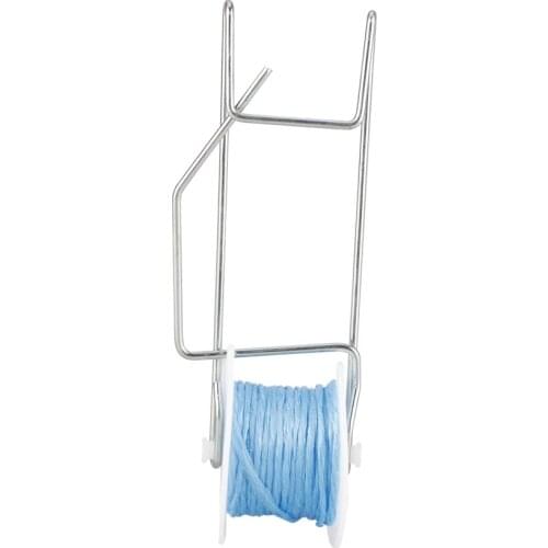 Greenhouse Access Plant Roller Hook Hooks Tomato Twine Trellis 15M Weather-resistant Gardening Supplies Nylon Iron Vines Clips